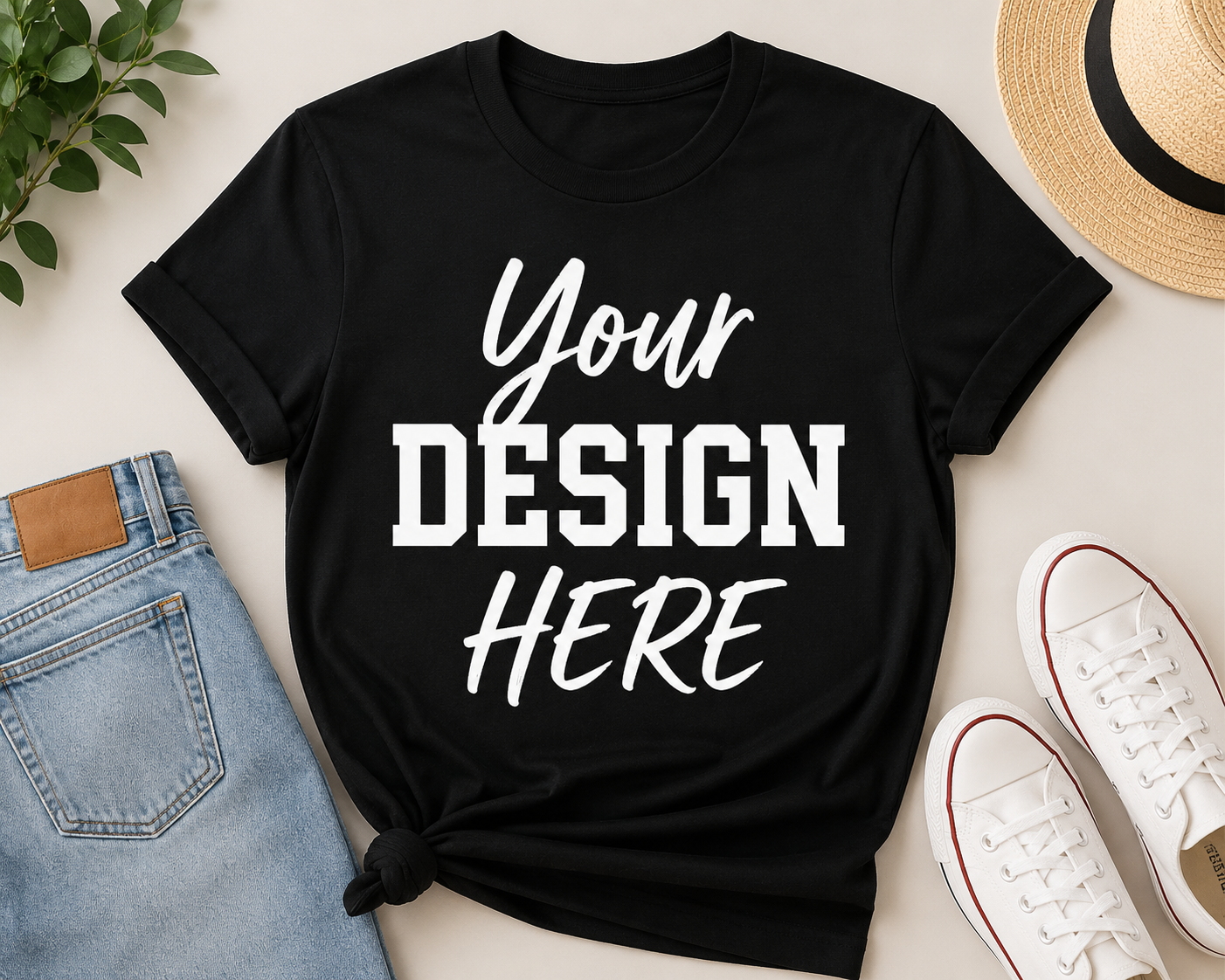 Custom Tee Front and Back