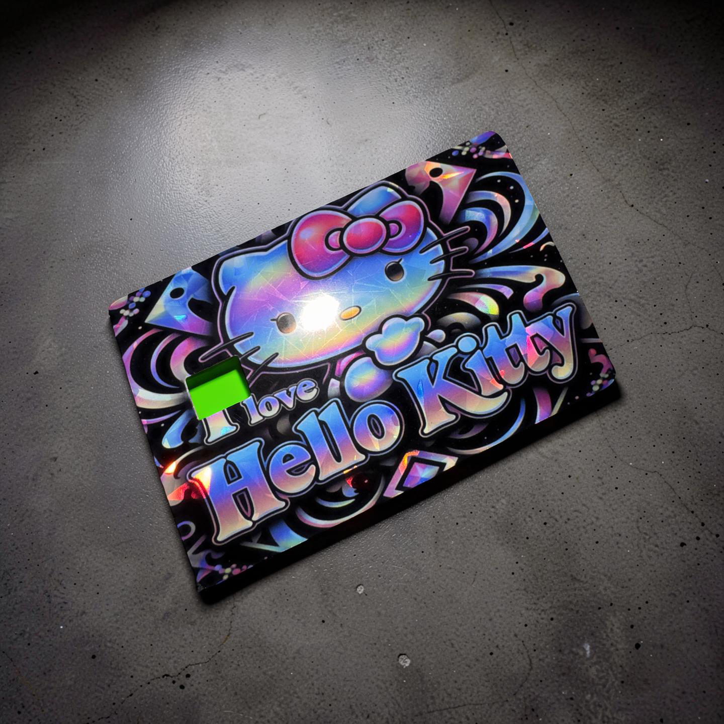 HELLO KITTY DEBIT CARD STICKER