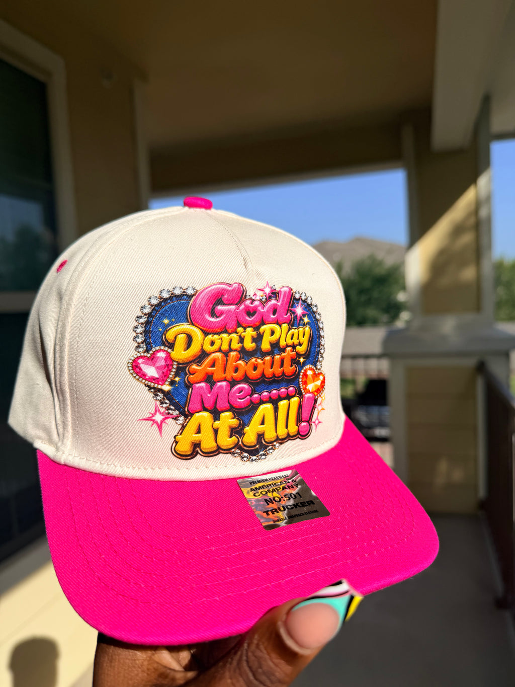 God Don't PlayAbout Me Hat