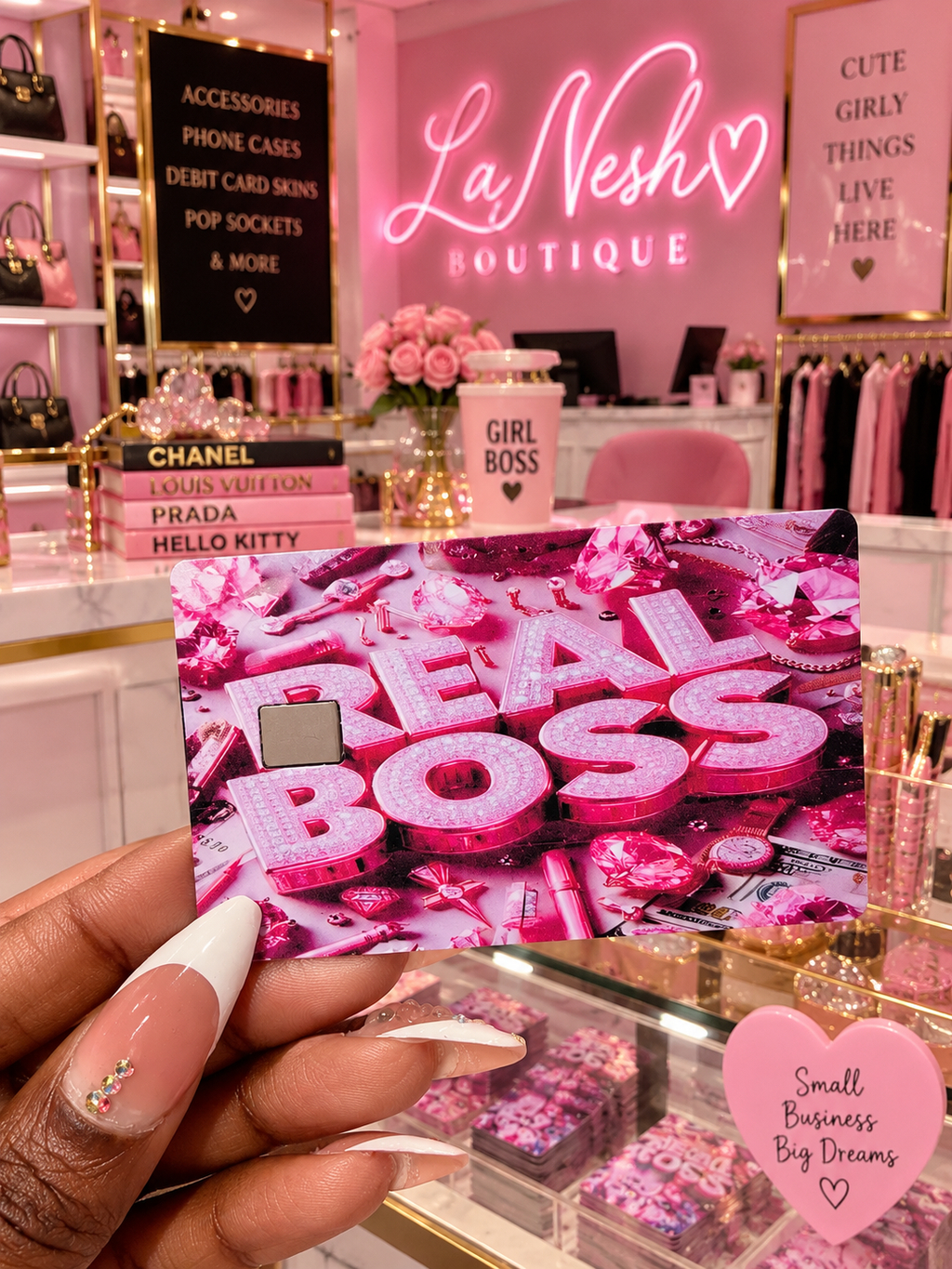 Real Boss Debit Card Skin