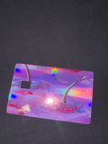 PINK CHERRY DEBIT CARD STICKER