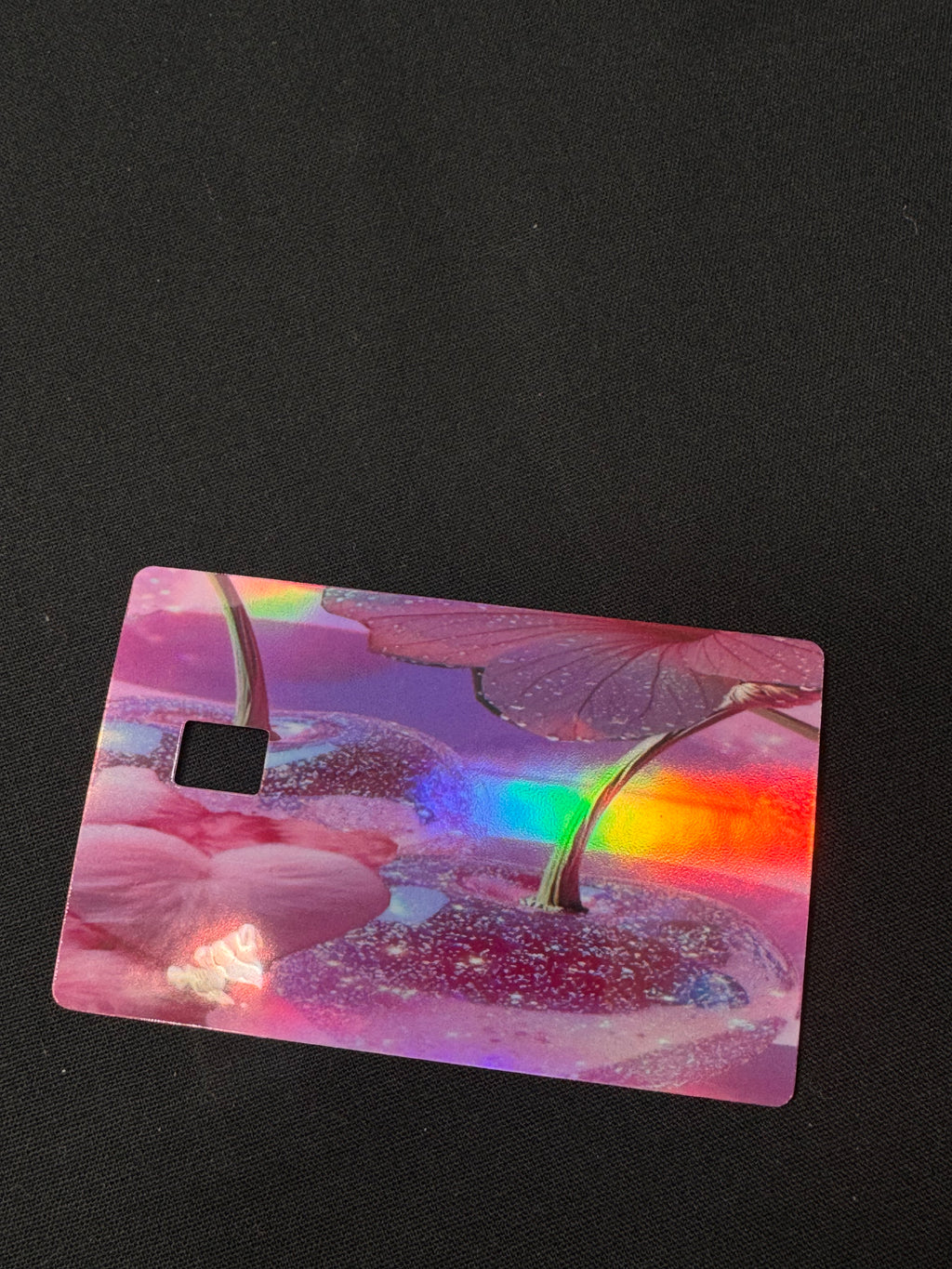 PINK CHERRY DEBIT CARD STICKER