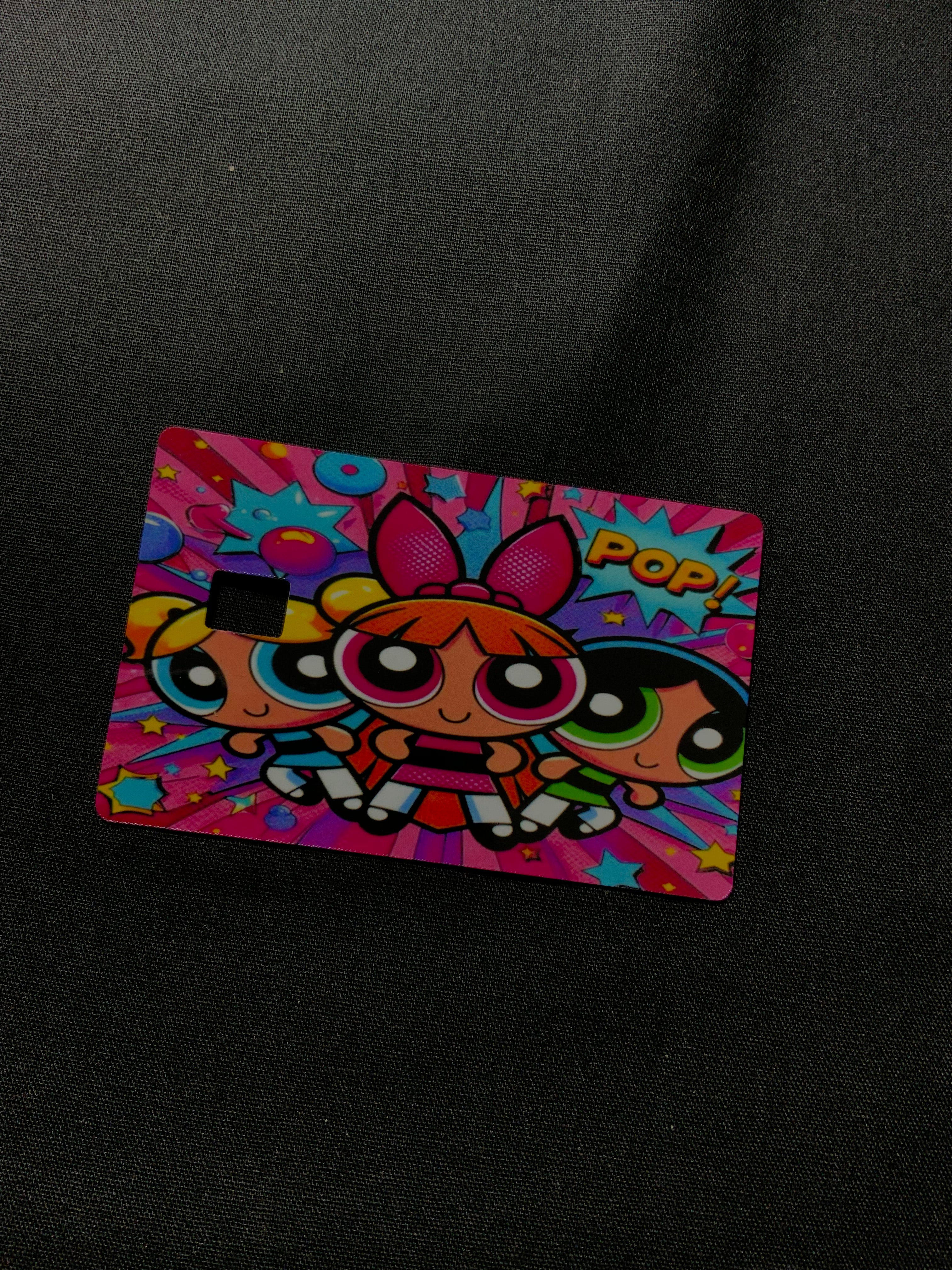 POWER PUFF DEBIT CARD STICKER – LaNesh