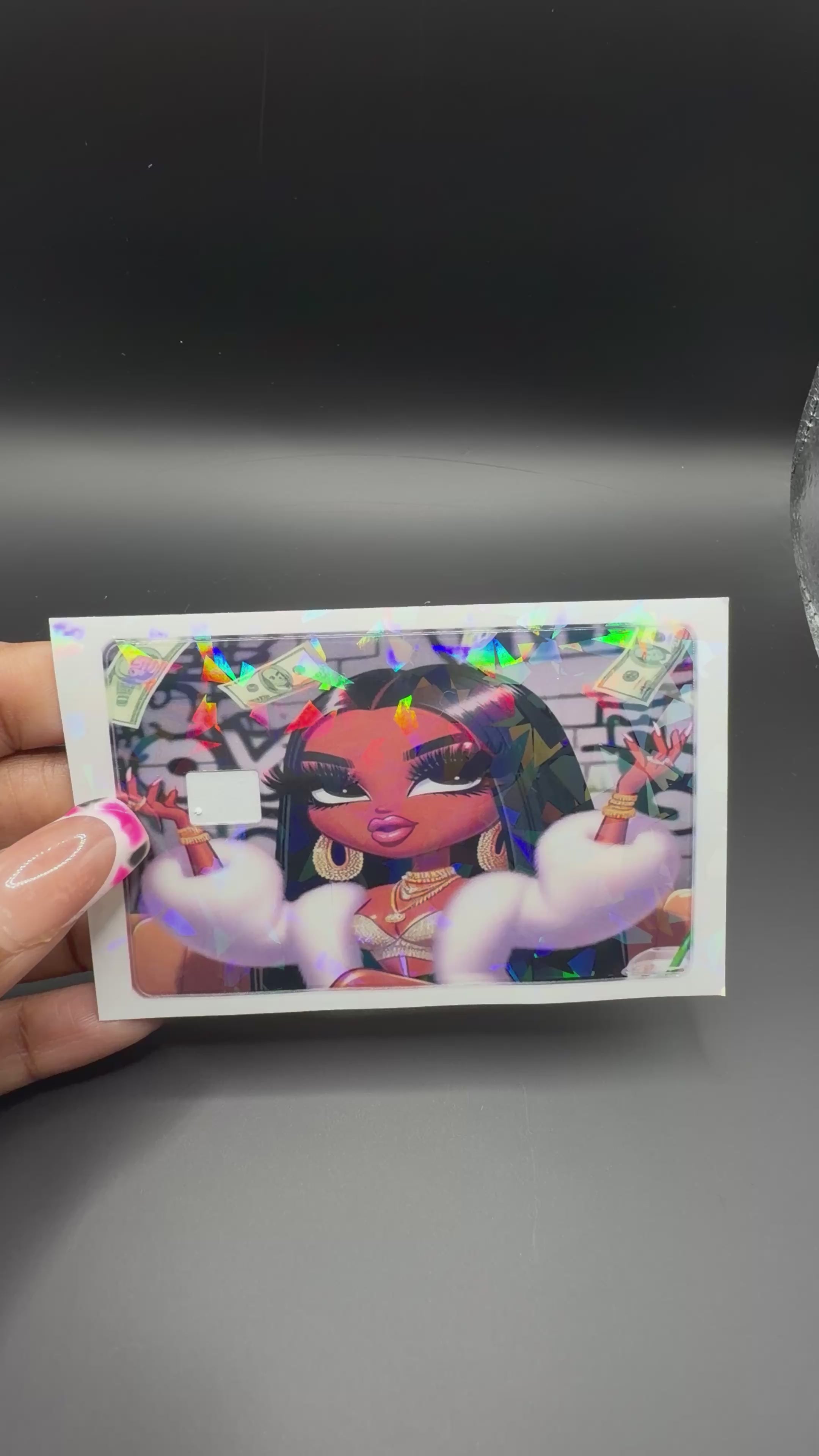 Bratz inspired Debit Card Skin