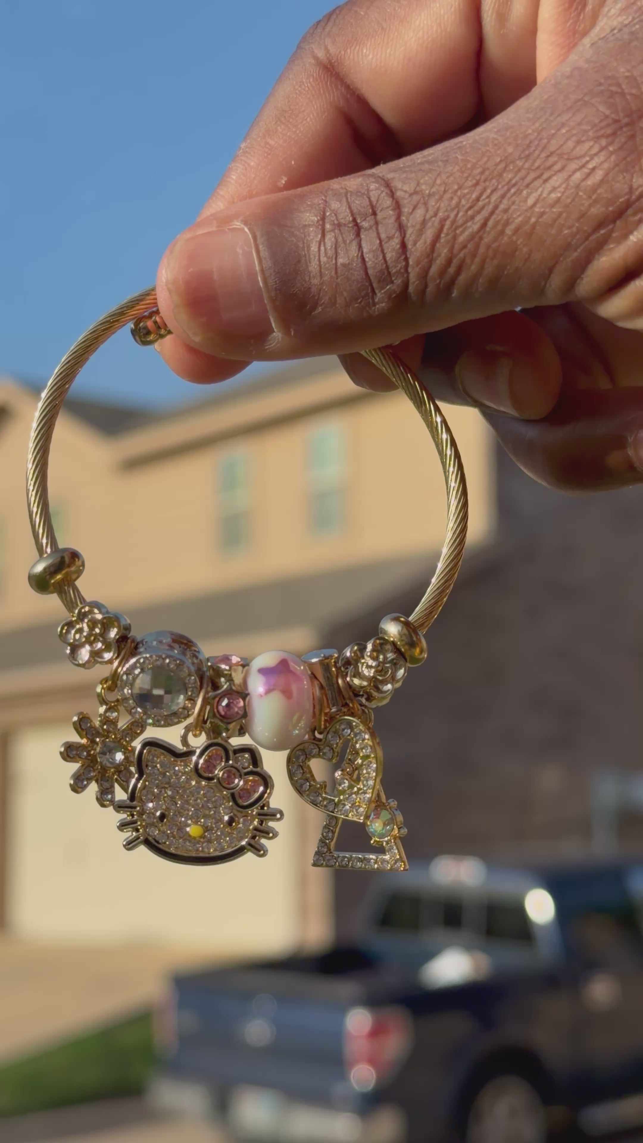 Gold Hk Bracelet