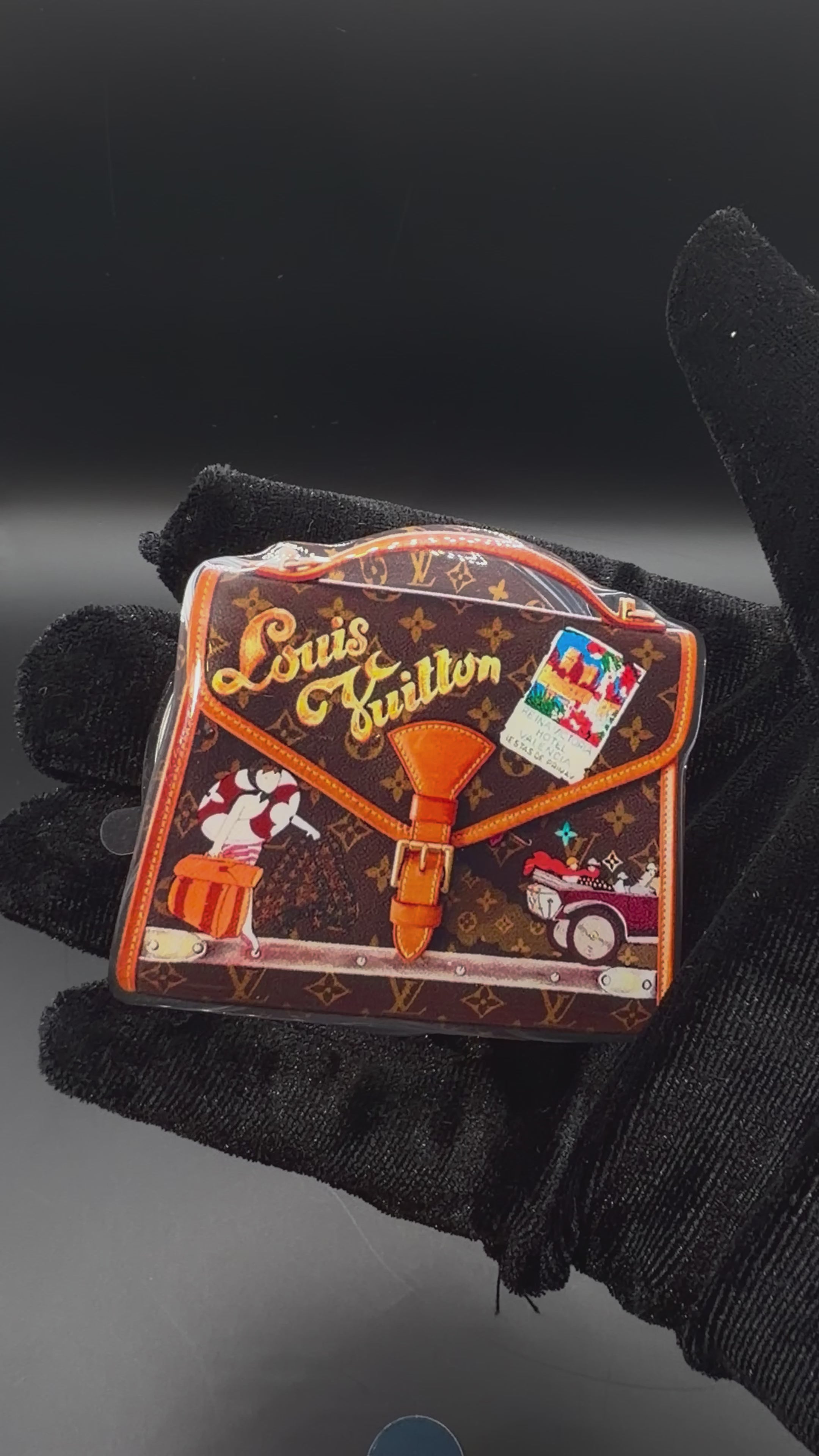 Lv Brown Bag Popsocket