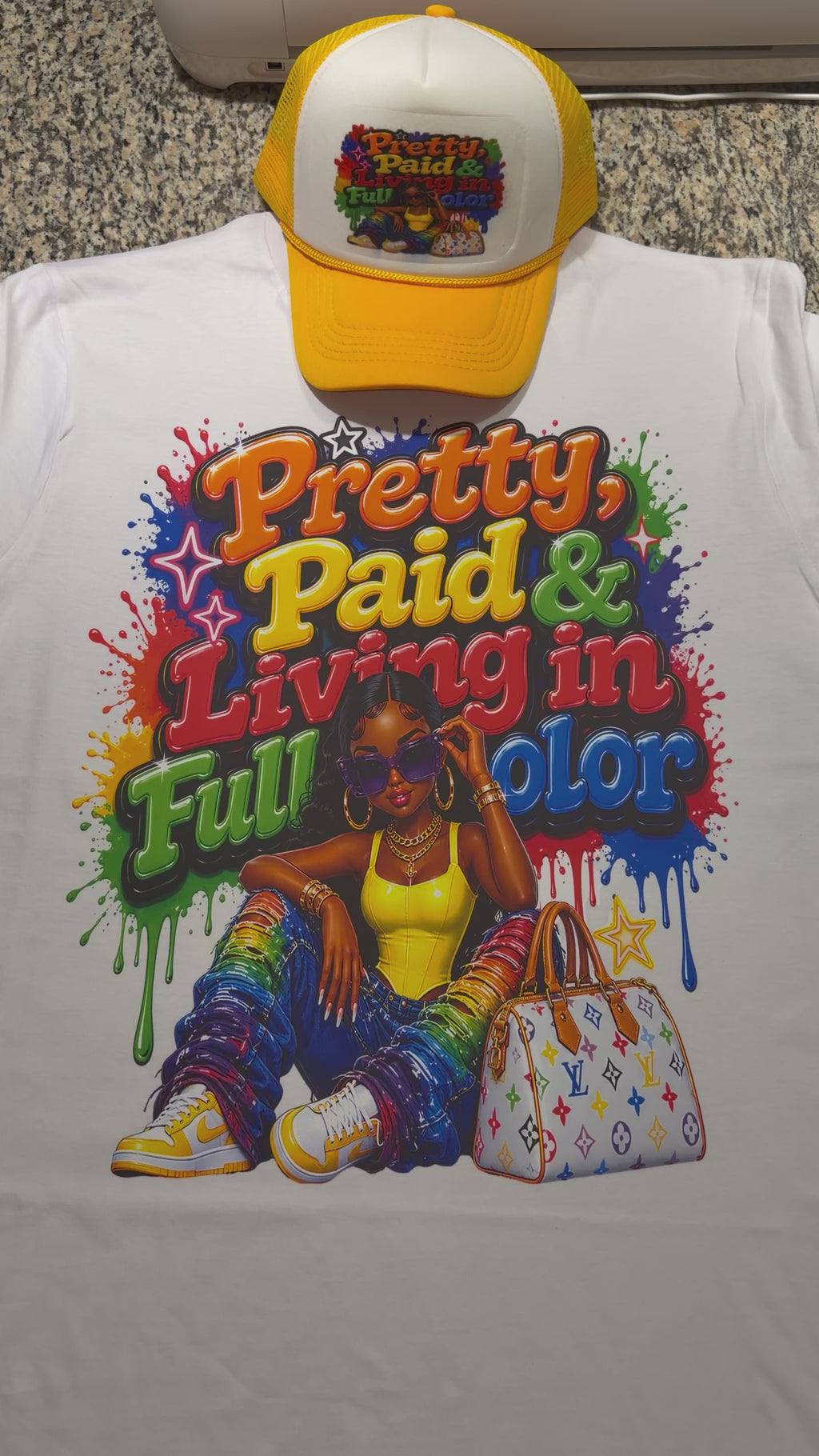 Pretty and Living Tee