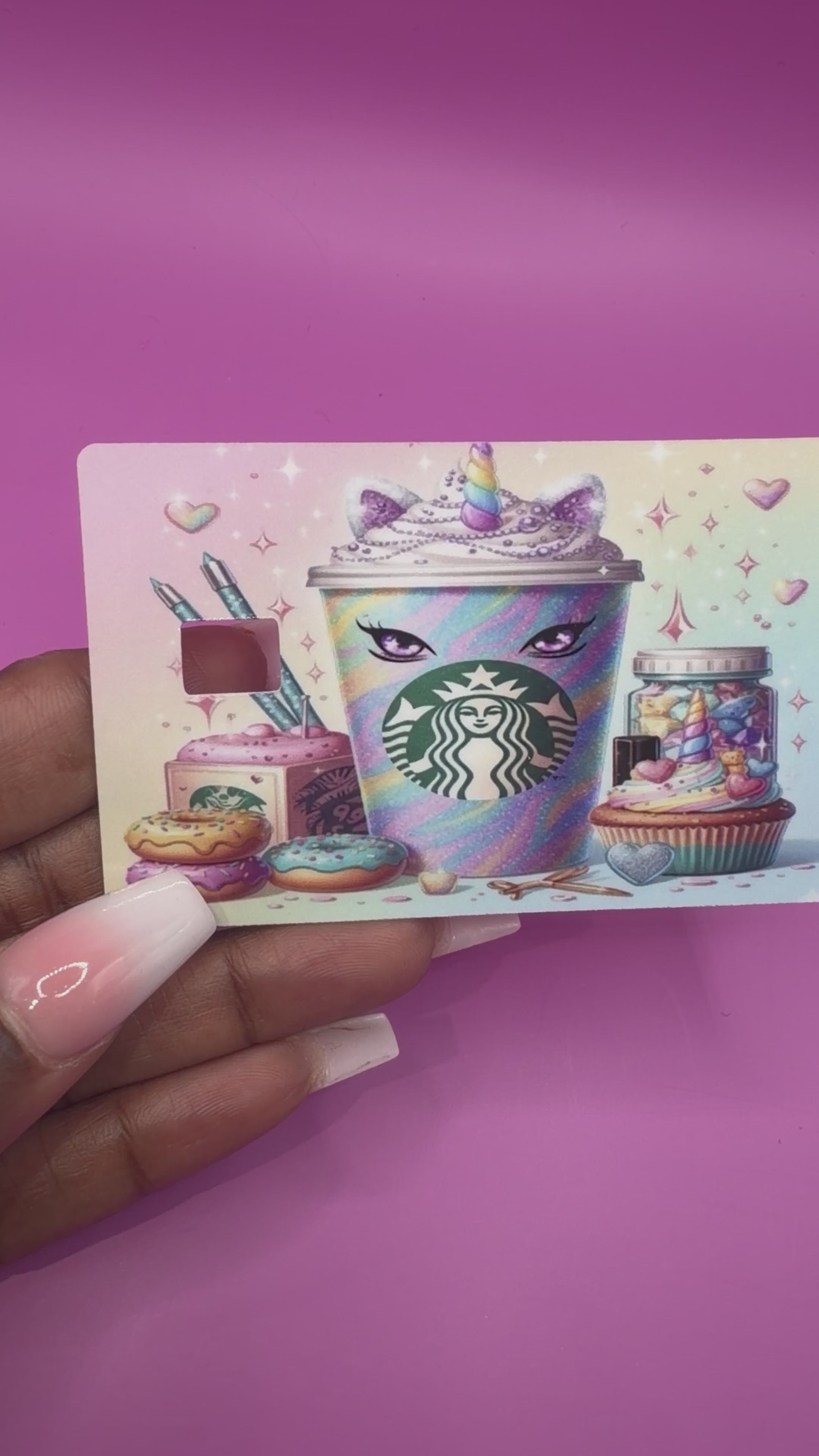 Starbucks Debit card sticker