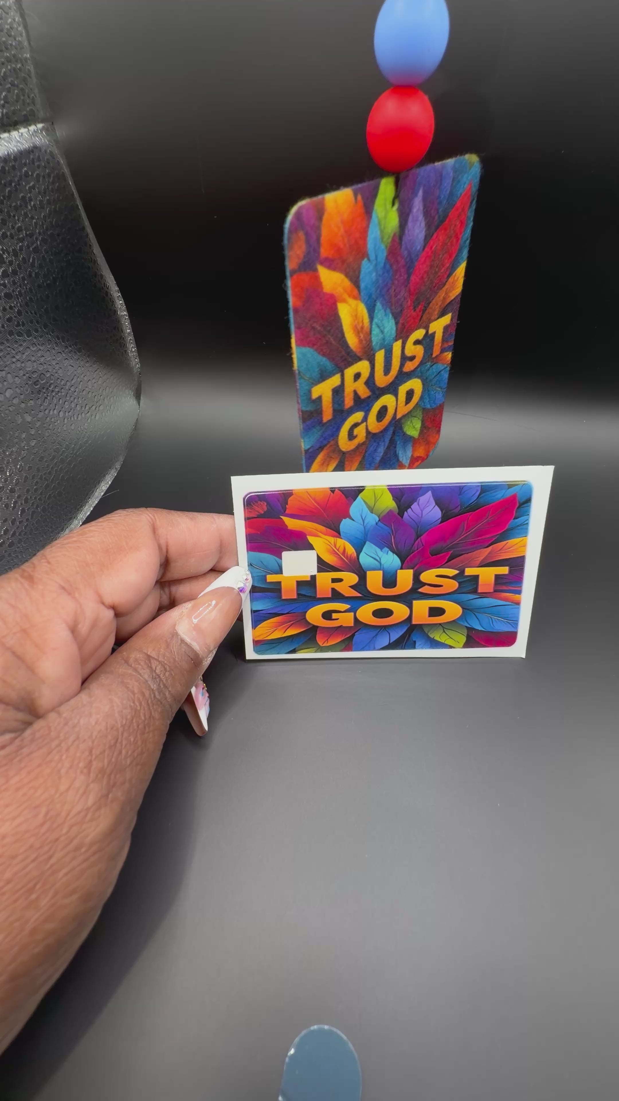 Trust GOD Debit Card Sticker
