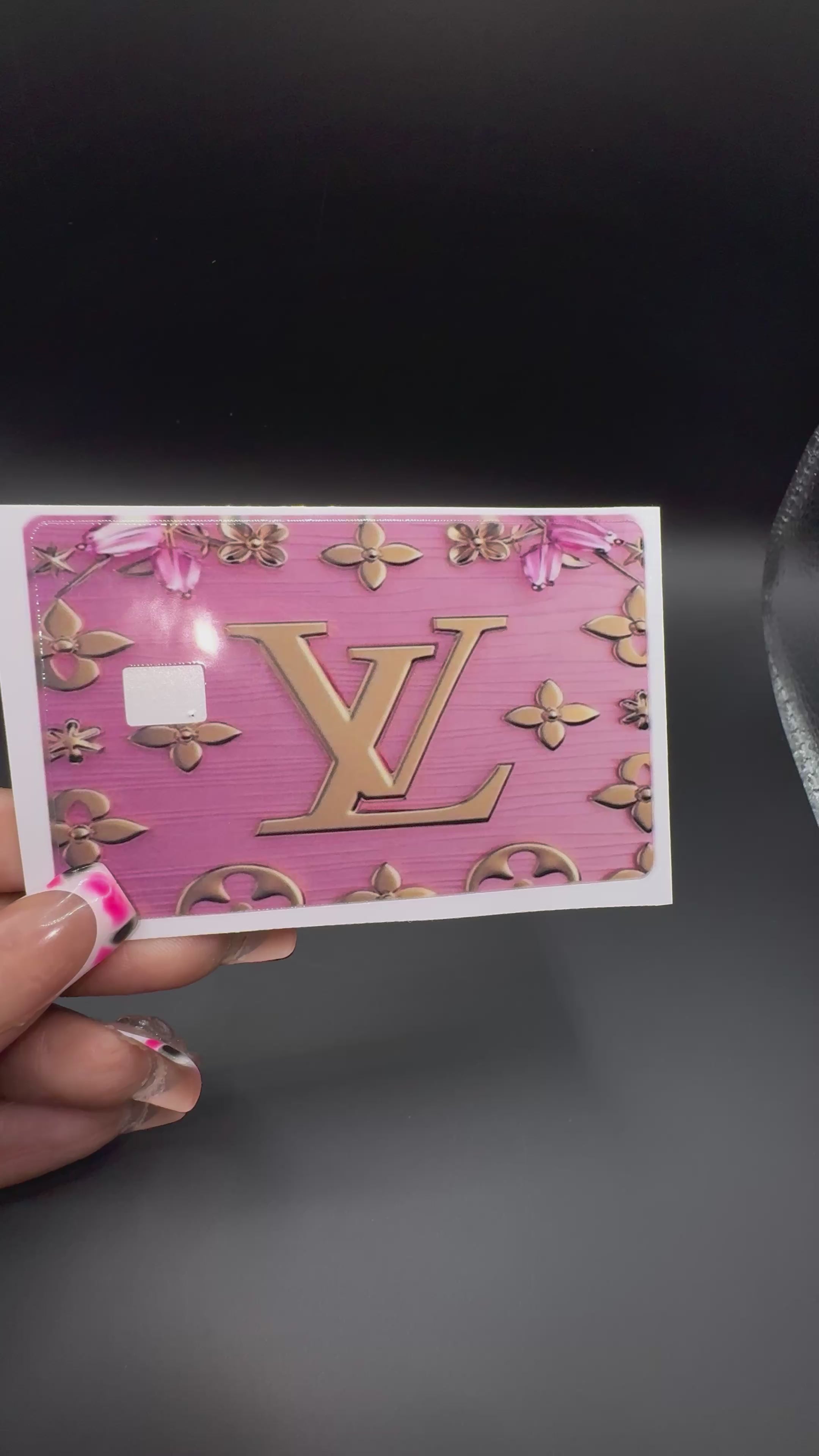 Lv Debit Card Sticker