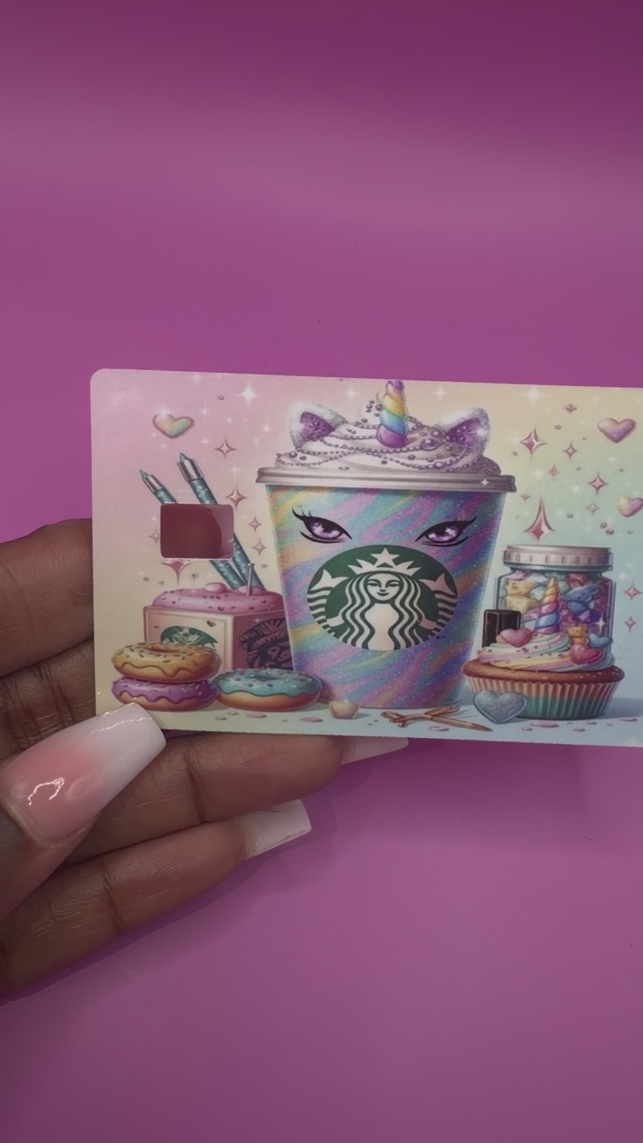 Starbucks Debit card sticker