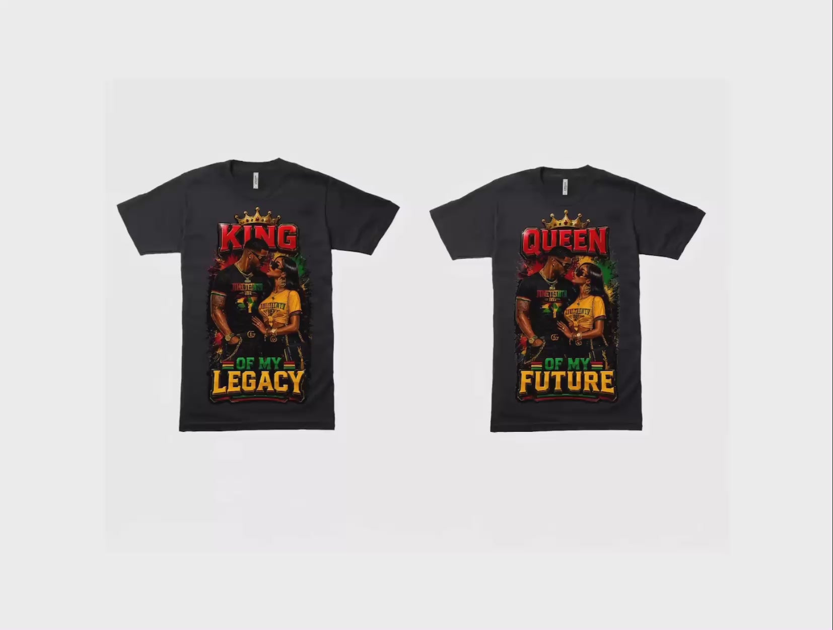 Juneteenth Couples Tee (Woman)