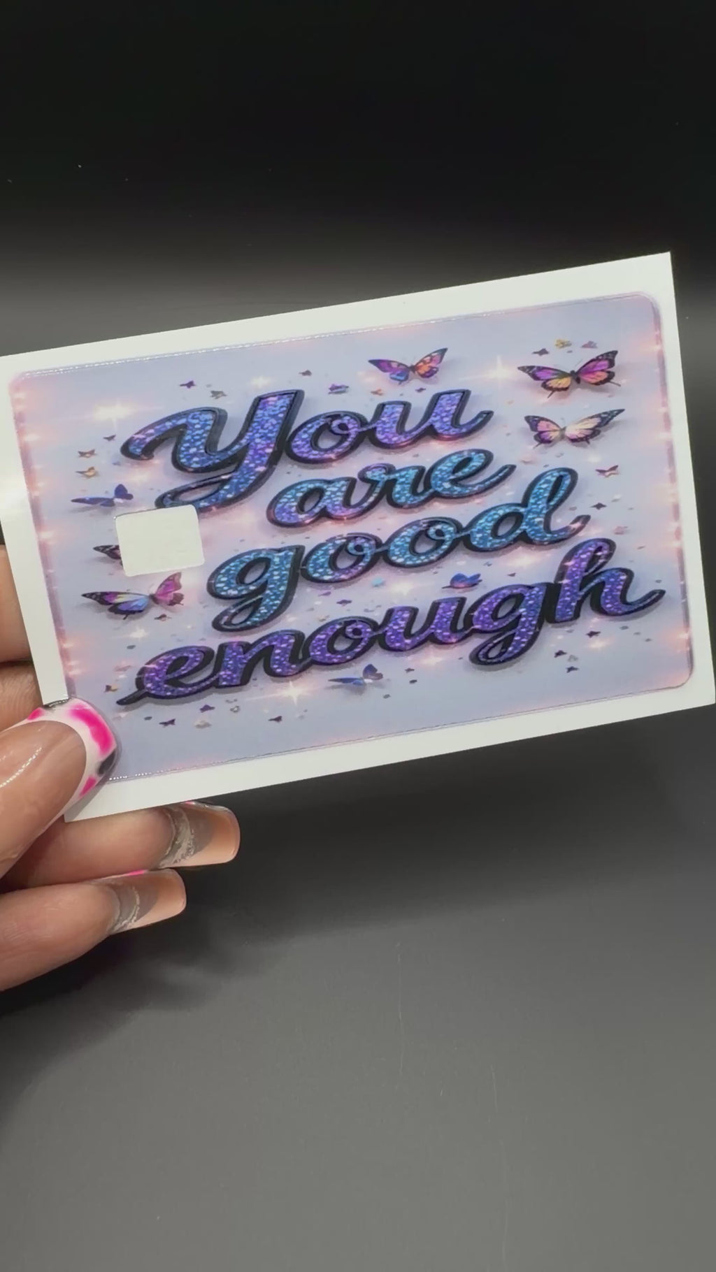 You are enough Debit card Skin
