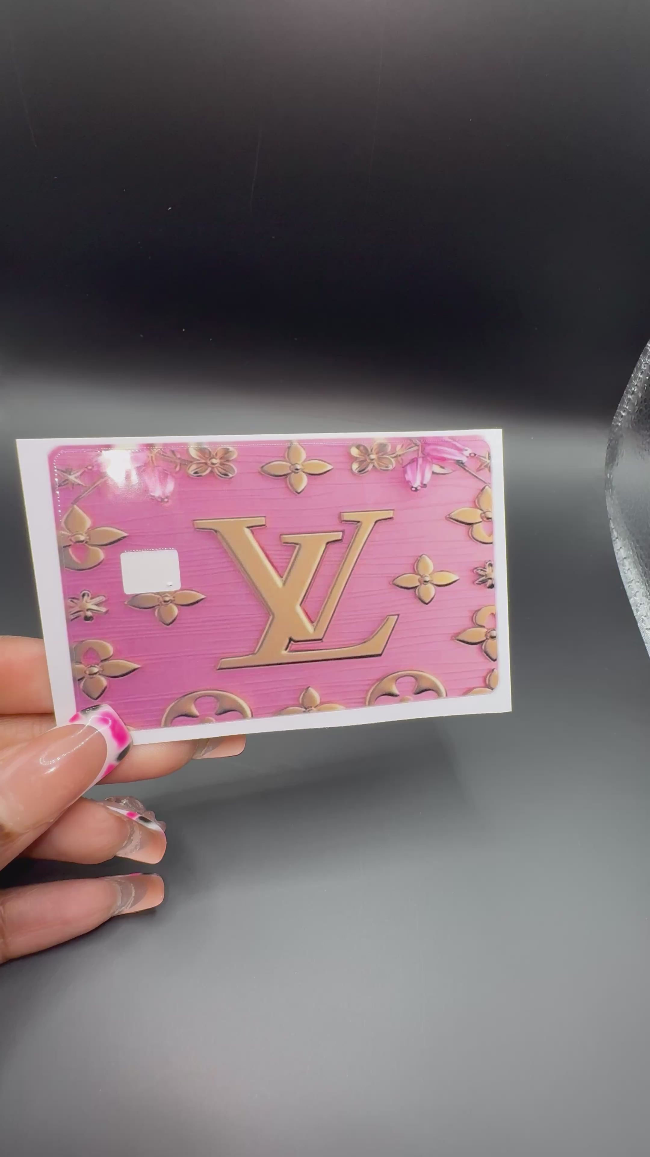Lv Debit Card Sticker