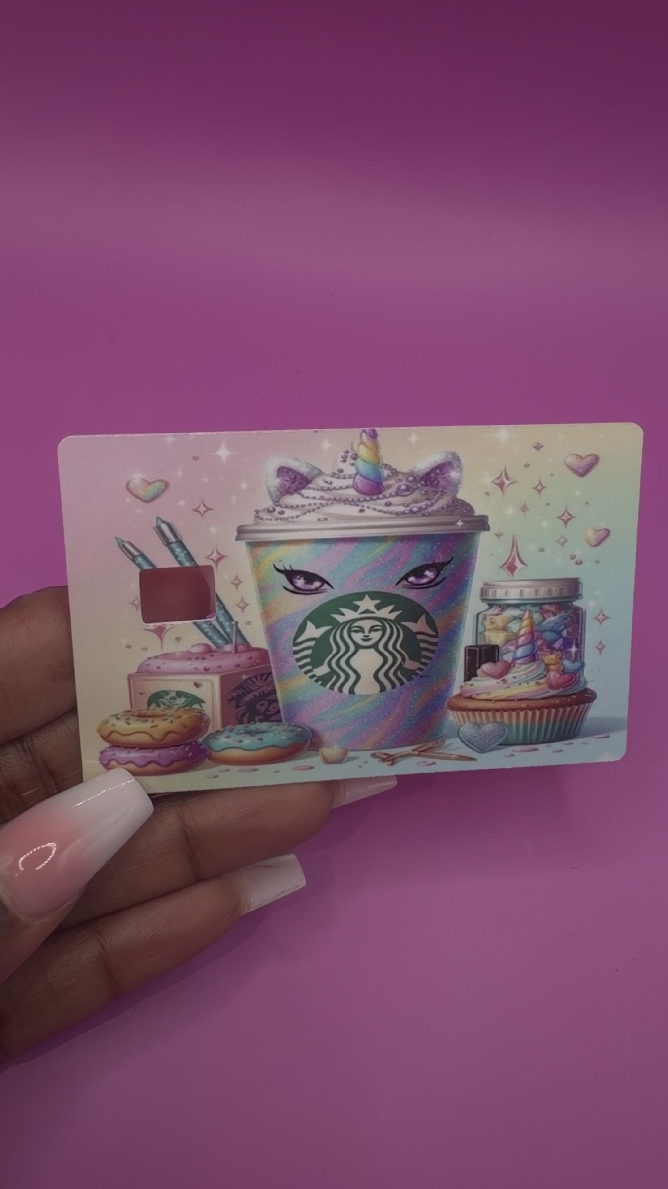Starbucks Debit card sticker