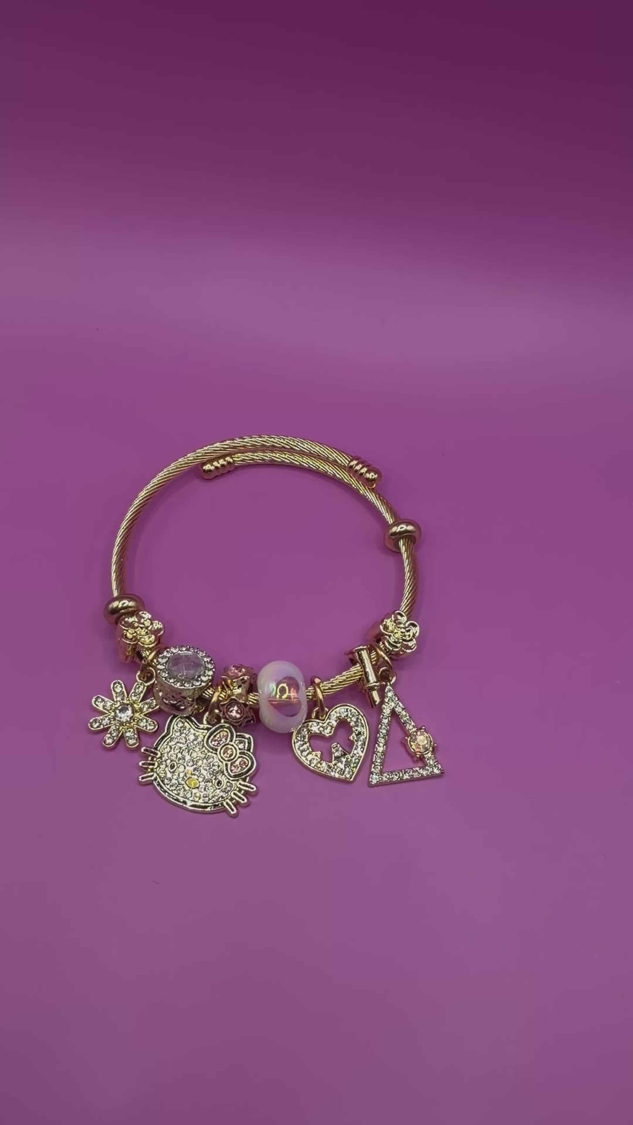 Gold Hk Bracelet
