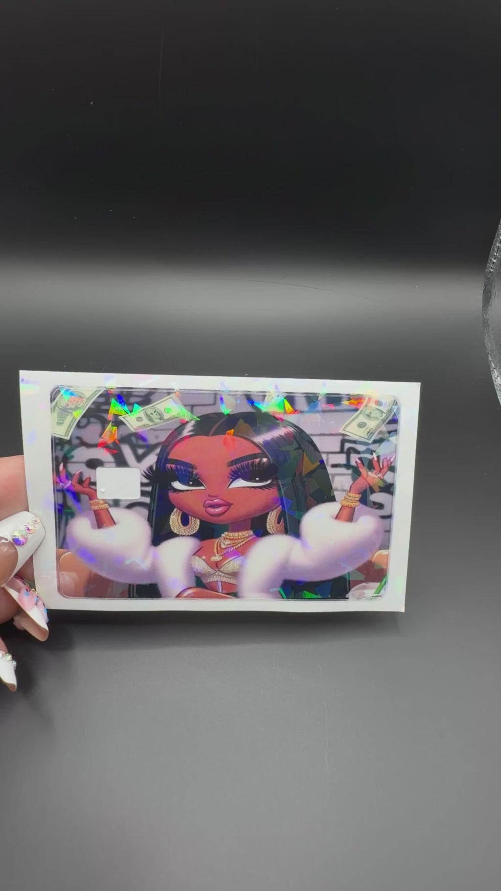 Bratz inspired Debit Card Skin