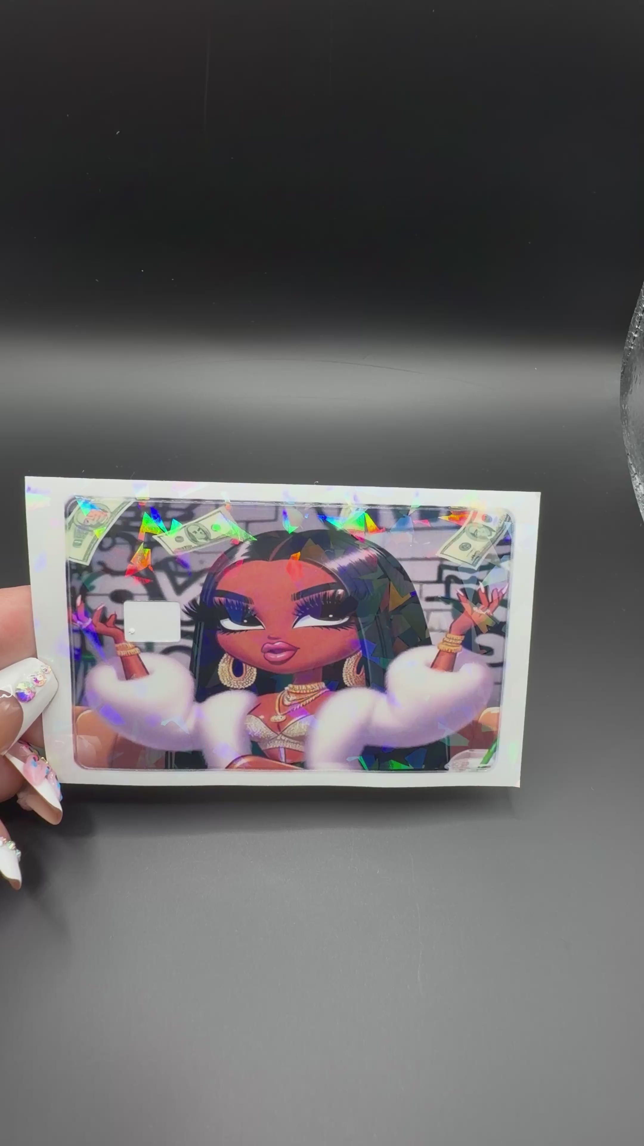 Bratz inspired Debit Card Skin